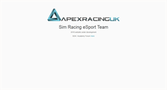 Desktop Screenshot of apexracinguk.com